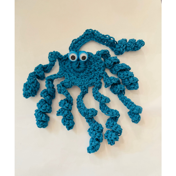 Crochet Octopus Toy – Handmade & Whimsical - Picture 1 of 7